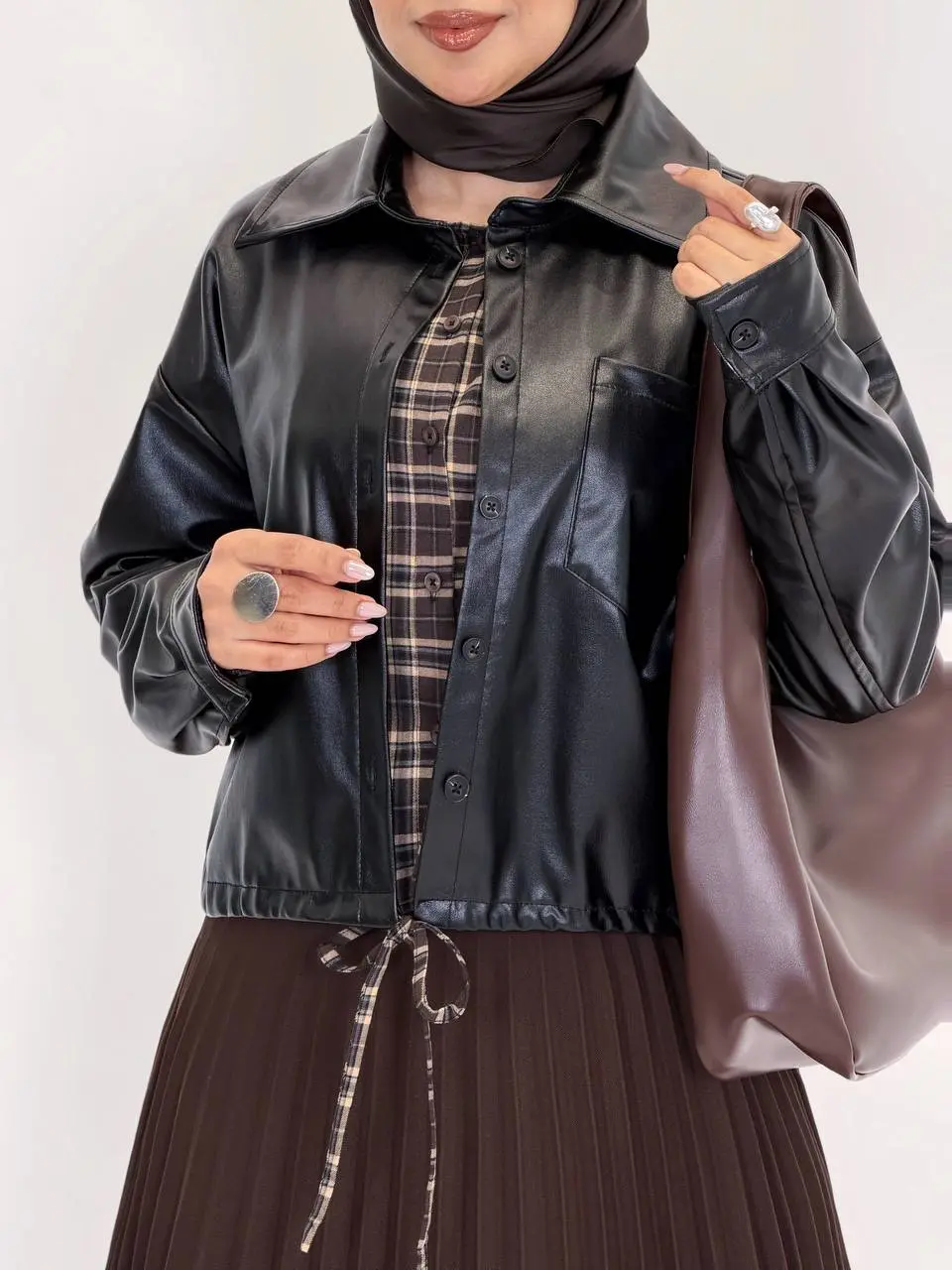 7588-کت چرم FEDE